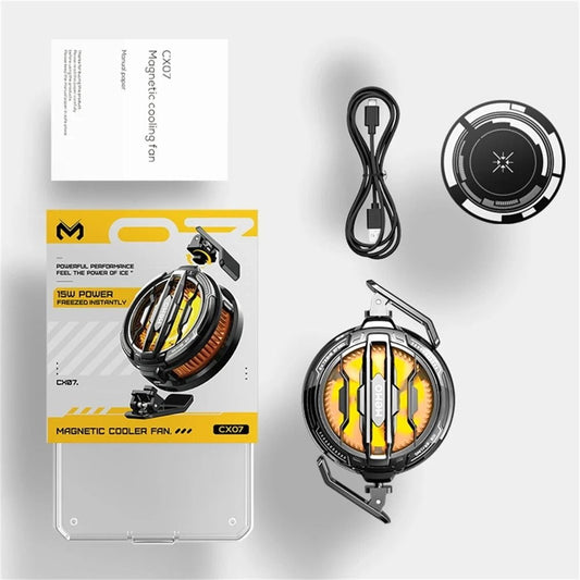 CX07 Mobile Phone Cooler Magnetic Cooling Fan